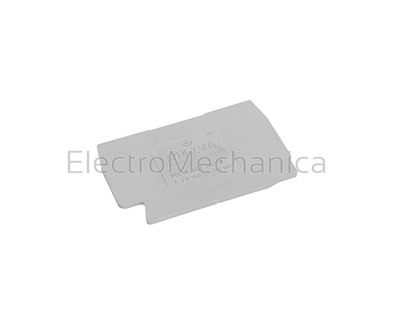 07.312.6755.0 Terminal END Plate WTP2;5/4