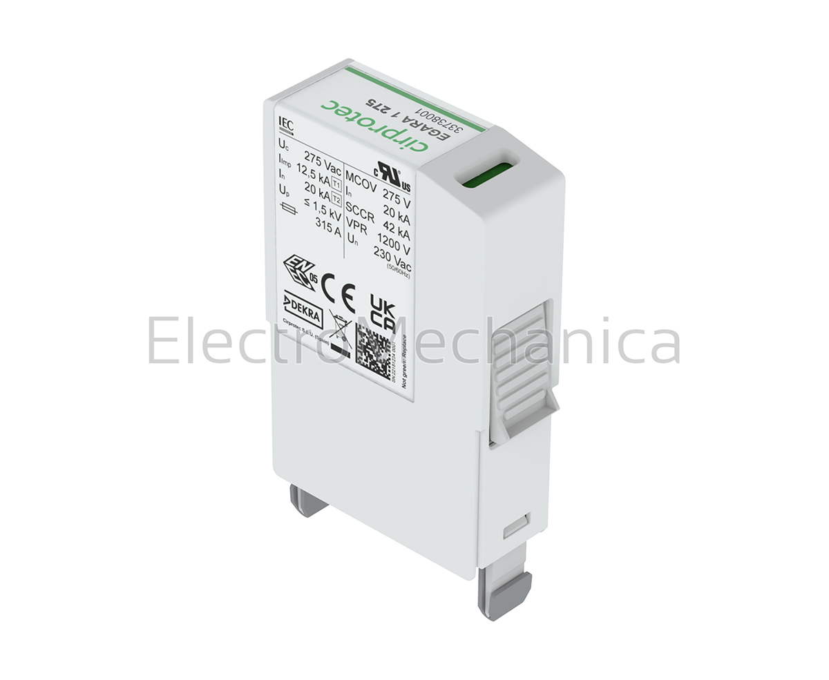 EGARA 1 275 Type 1+2 SPD Cartridge PH 12.5kA – Cirprotec