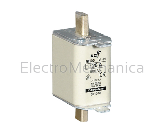 125A gG NH00 Fuse 500V