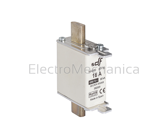10A gG DIN NH000 Fuse Link 690V