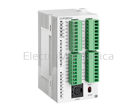 DVP28SA211R — DVP28SA211R - 16I+12O SA2 24VDC PLC REL | Delta