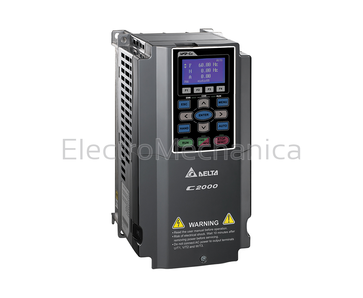 VFD022C4EA-21 2.2KW 3PH C2000+ AC Motor Drive – Delta