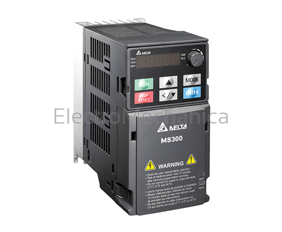 VFD2A8MS21ANS 400W 220V 1PH MS Drive – Delta