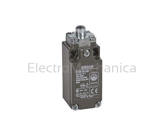 E10000AM – Limit Switch 10A TOP Plunger | ElectroMechanica