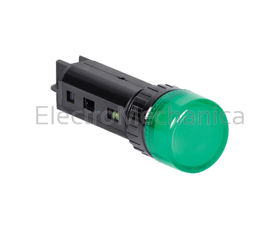 16mm P/MNT GRN LED 110VAC/DC