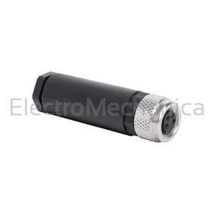080104-02-001 M8 Connector 3A 60V 4PIN Female – EM