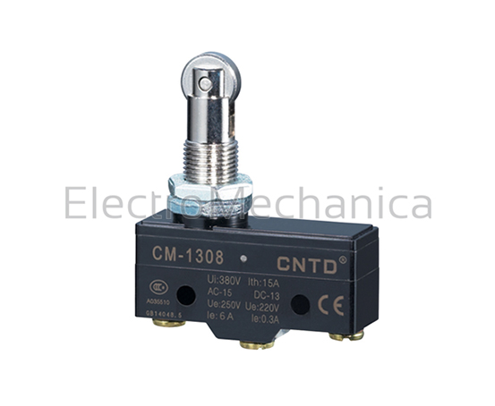 CM1308 Micro SW 15A-P/MNT Roller Plunger – EM