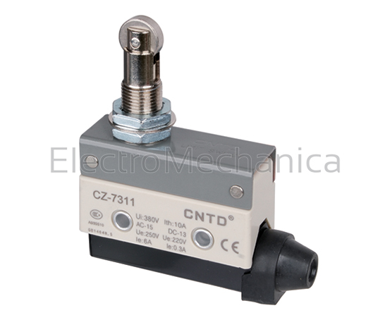 CZ-7311 Micro SW 15A-P/MNT Roller Plunger – EM