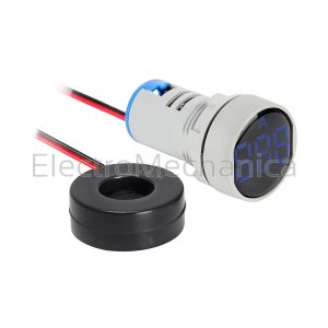AD101-22AMB 22mm P/MNT BLU Ammeter 0-100A+CT – EM