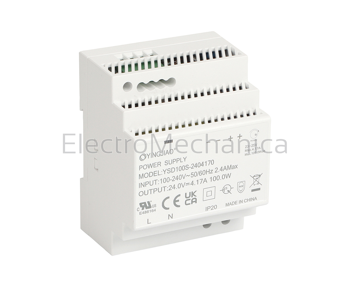 YSD100S-2404170 — YSD100S-2404170 - Ysds Power Supply 24VDC 100W | EM