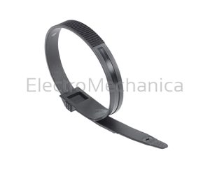 6450XE – 6x180mm Black HD Cable TIE (100) | Elematic — ElectroMechanica