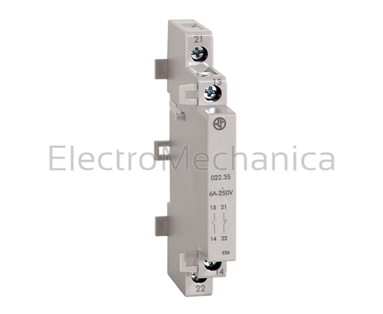 02235 1NO+1NC 6A Contactor Auxiliary – Finder
