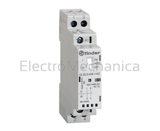223202304440 25A 2NC Mod.CONTACTOR 230VAC/DC – Finder