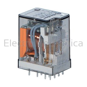 553280120040 10A 2CO Mini Plug-in Relay 12VAC – Finder
