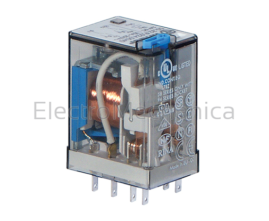 553490240074 — 553490240074 - 7A 4CO Mini Plug-in Relay 24VDC | Finder