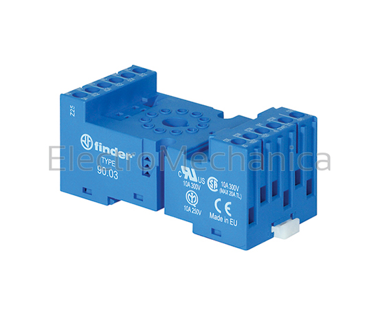 9003SMA 11 PIN SURF/RAIL MNT Relay Socket – Finder