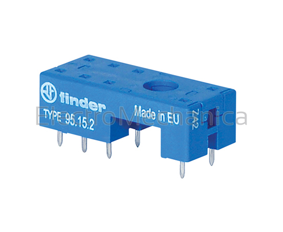 95152SMA 40 SER PCB Mount Relay Socket – Finder