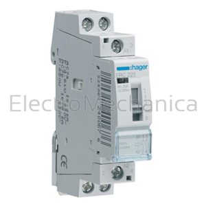 ERC225S 25A 2NO 230VAC Cont. MAN Override – Hager
