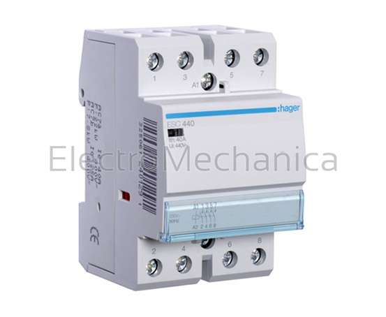 ESC442 – Contactor 40A 2NO+2NC 230VAC | Hager — ElectroMechanica
