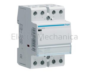 ESL463S 63A 4NO 12VAC/DC LOW Noise Cont. – Hager