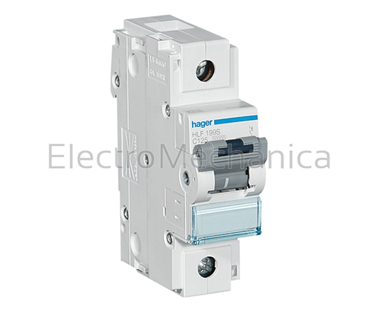 HMD199 125A 1P 15KA D-curve MCB – Hager