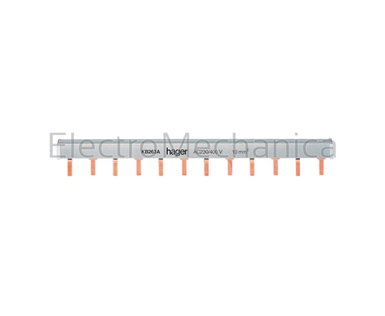 KB263C 2P Insulated Busbar for Mcbs – Hager
