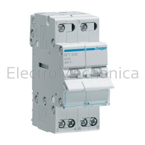 SFT240 40A 2P Changeover Switch – Hager
