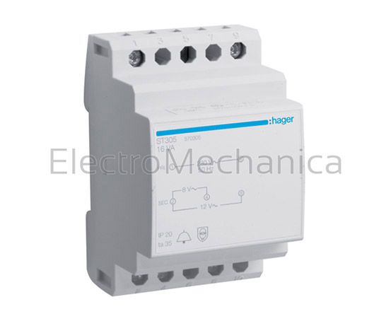 ST305 Bell Transformer 230/12V 16VA – Hager