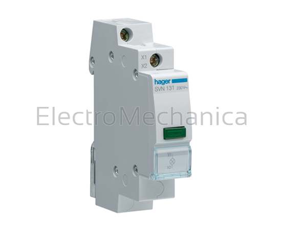 SVN131 Green Indicating Light 12-48VAC – Hager