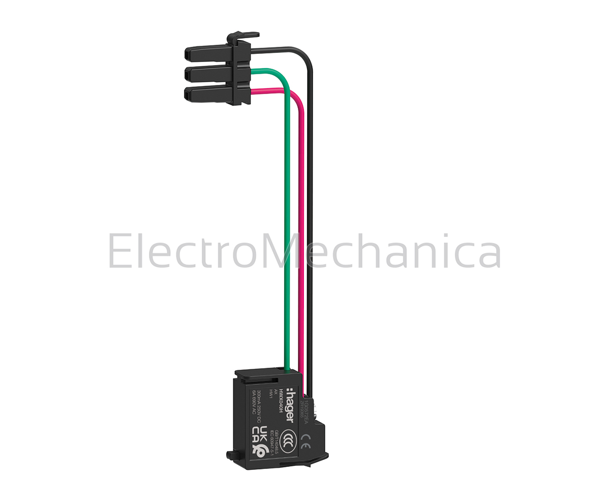 HWX042HSA 1CO Auxi Contact for HW2/4 ACB – Hager
