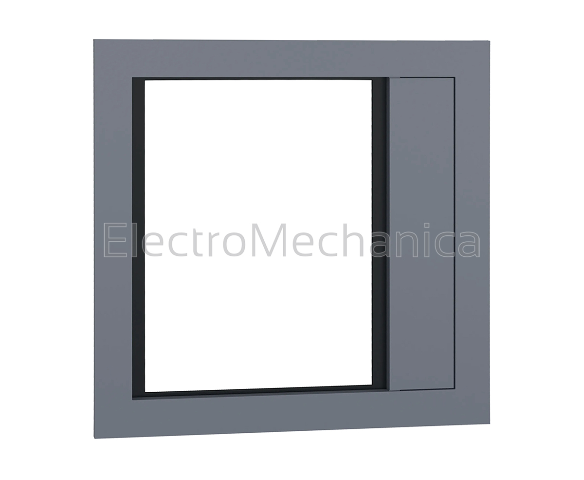 HWY280H – Door FRAME/FLANGE for Fixed HW1 | Hager — ElectroMechanica