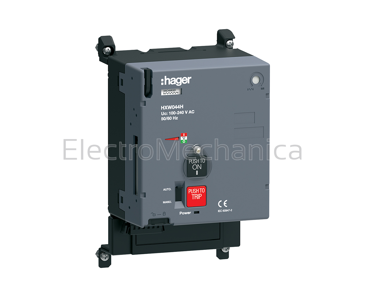 HXW044H Motor OP. 110-240VAC NON Auto-res – Hager