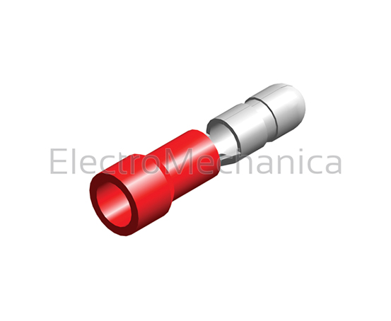 BD1-4V .5-1.5mm2 RED M4 Male Bullet 100 – Jeesoon