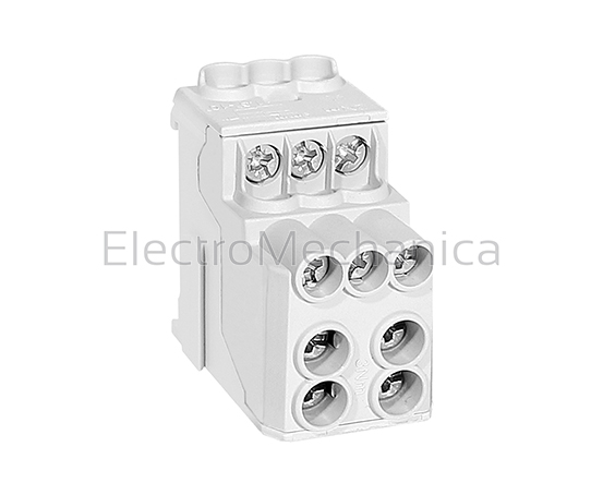 080030-0-4 — 080030-0-4 - 200A 70mm2 Distribution Block GRY