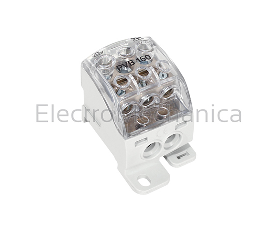 082070-0-3 270A 95mm2 Distribution Block GRY