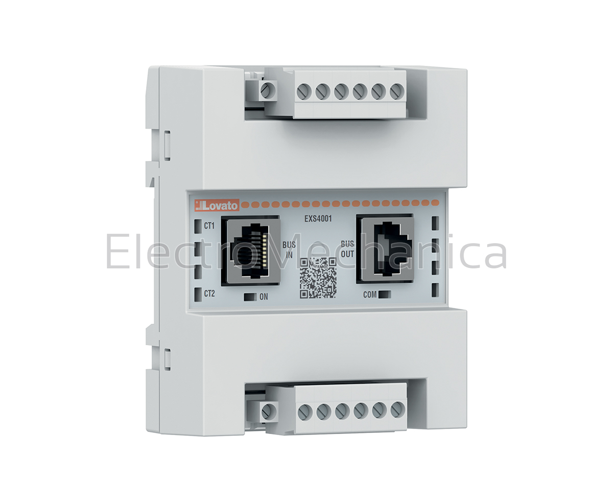 EXS4001 – Current Module 2X 3PH / 6X 1PH CT | Lovato Electric — ElectroMechanica