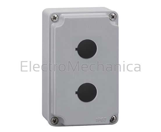LPZ M2A8 2 Hole Metal Pushbutton Station – Lovato Electric