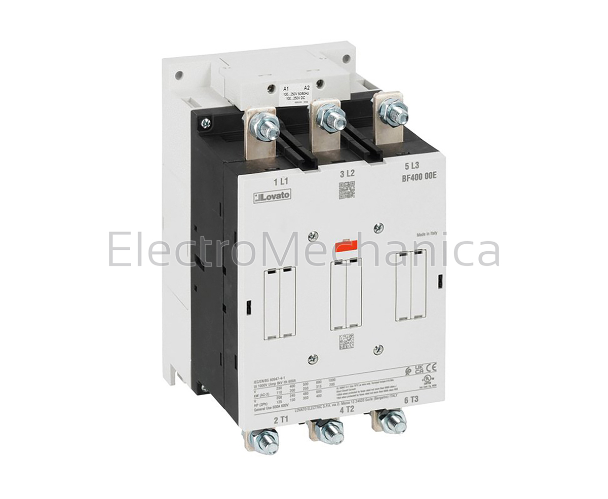 330A 160KW Contactor 400VAC/DC | Lovato Electric | EM