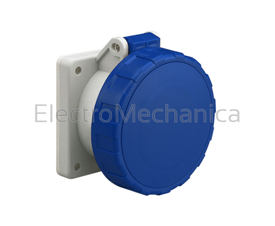 16A 3P+E IP67 Flush Stra. Socket
