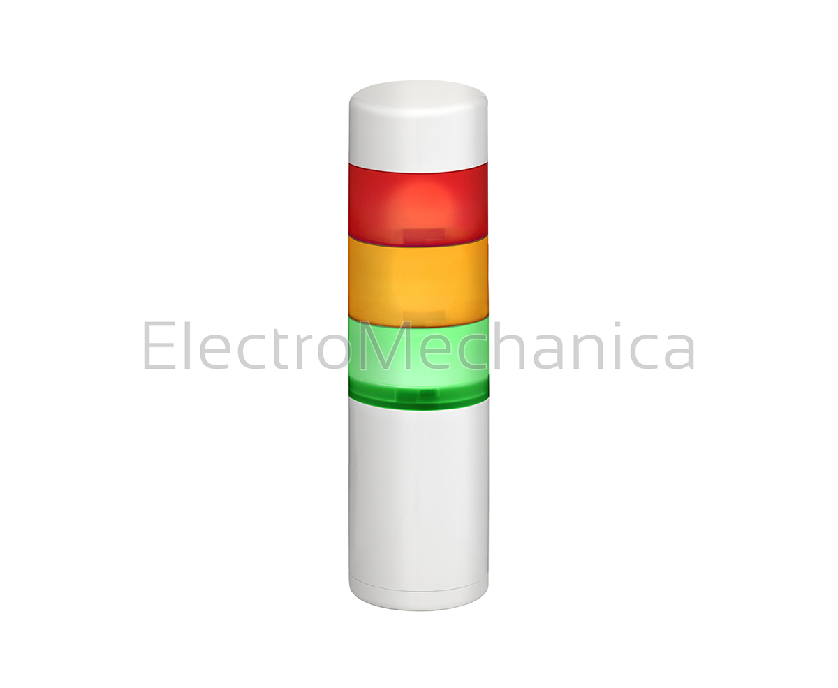 EOS 3 LED Steady Stack W/SOUND 12-24VAC/DC