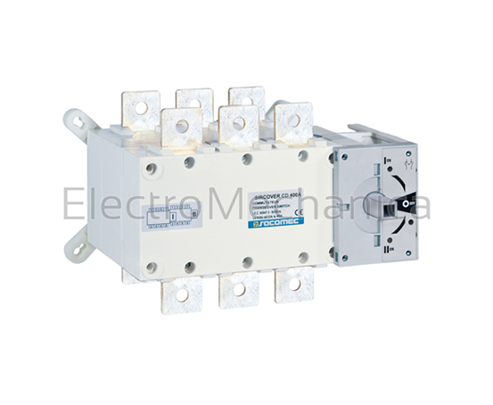 41AC 3100 — 41AC 3100 - 1000A 3P Sircover Manual C/O Swth | Socomec