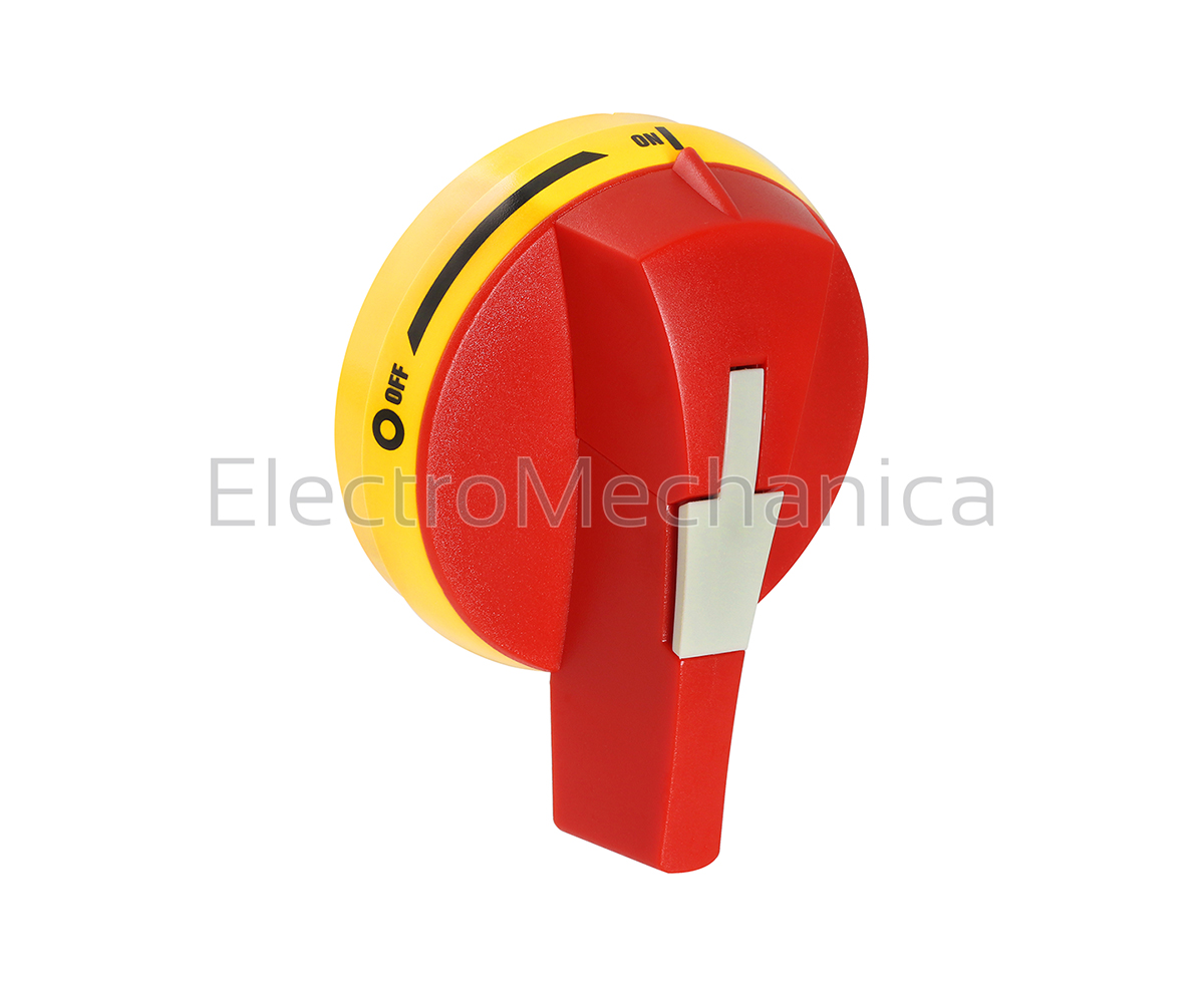 1484 1111 – EXT Handle RED/YEL S00 SIRCO-M3 | Socomec — ElectroMechanica