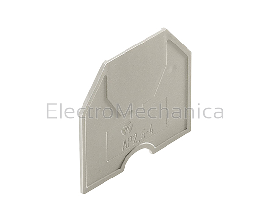 07.311.0155.0 — 07.311.0155.0 - Terminal END Plate 2.5-4mm | Wieland