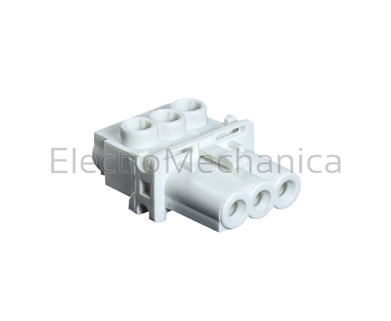 91.931.9053.0 16A 3P Flush P/MOUNT Female Conn. – Wieland