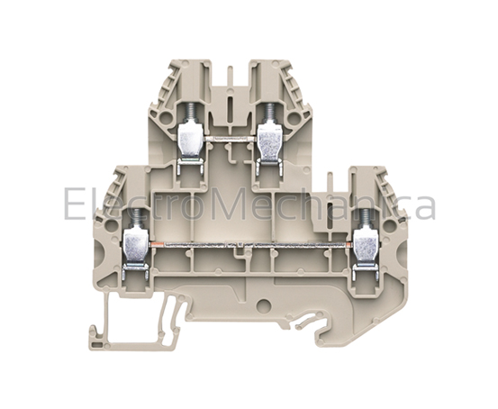 58.504.7055.0 4mm2 Rail Mount Multi-tier Term