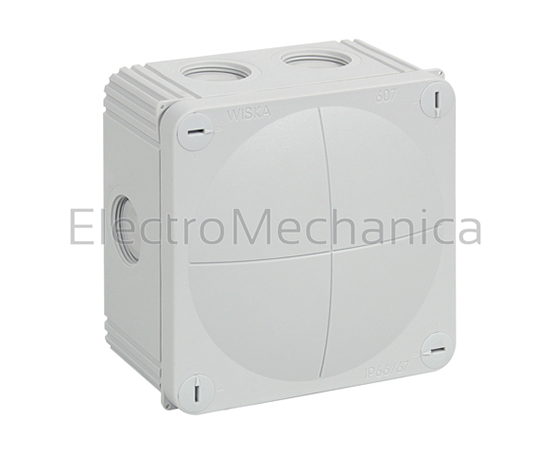 10105595 – Housing 95X95X60 IP66 Grey | Wiska — ElectroMechanica